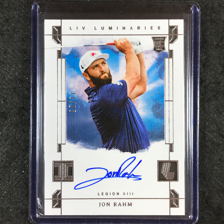 2024 Impeccable LIV Golf JON RAHM LIV Luminaries Rookie Auto 11/25