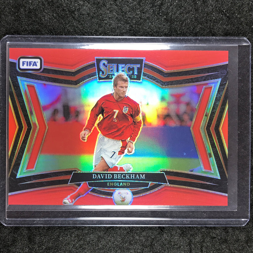 2024-25 Select FIFA DAVID BECKHAM Field Level Red #246
