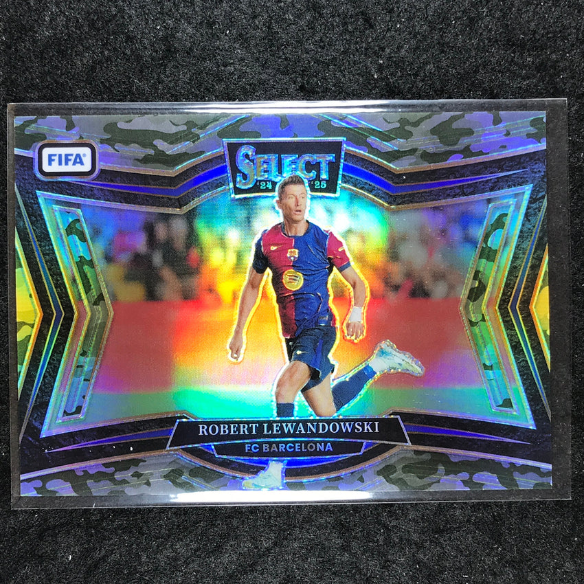 2024-25 Select FIFA ROBERT LEWANDOWSKI Field Level Camo /135 #218