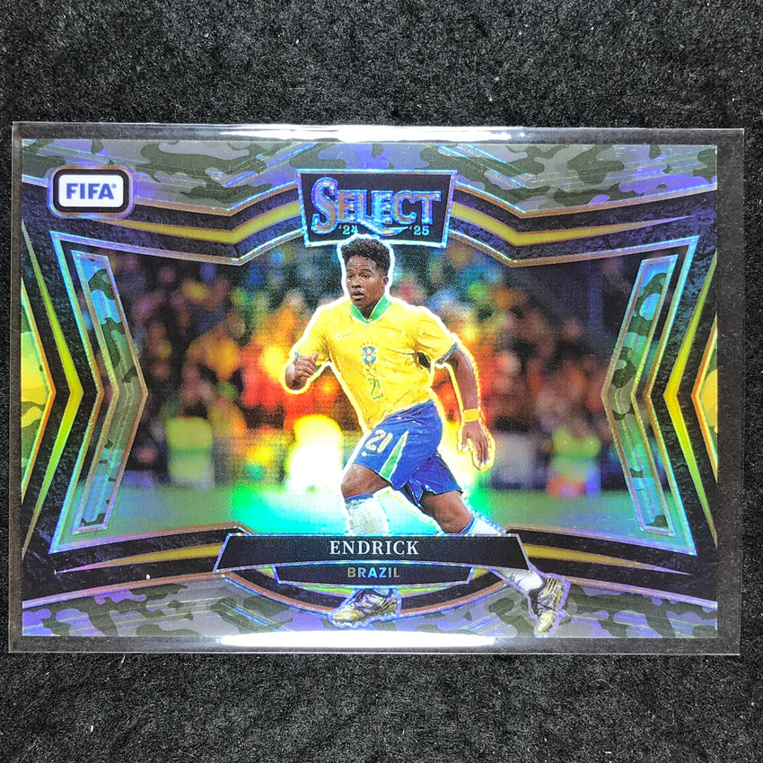 2024-25 Select FIFA ENDRICK Field Level Camo /135 #225