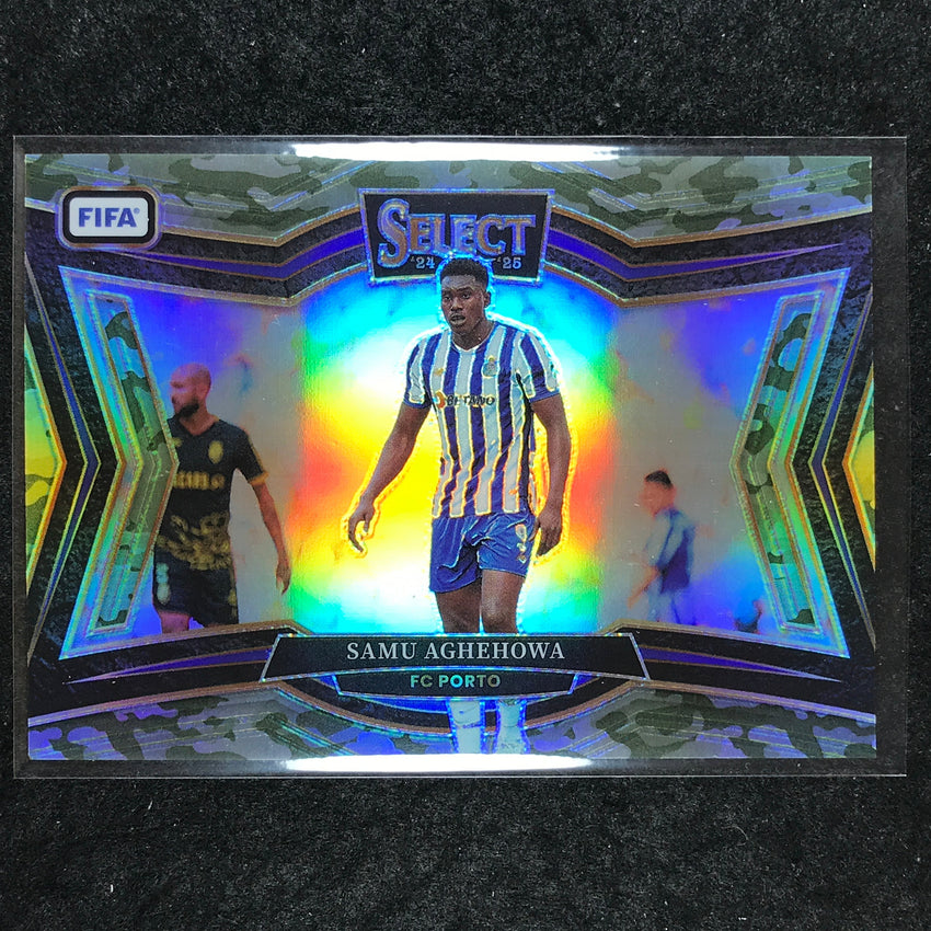 2024-25 Select FIFA SAMU AGHEHOWA Field Level Camo /135 #236