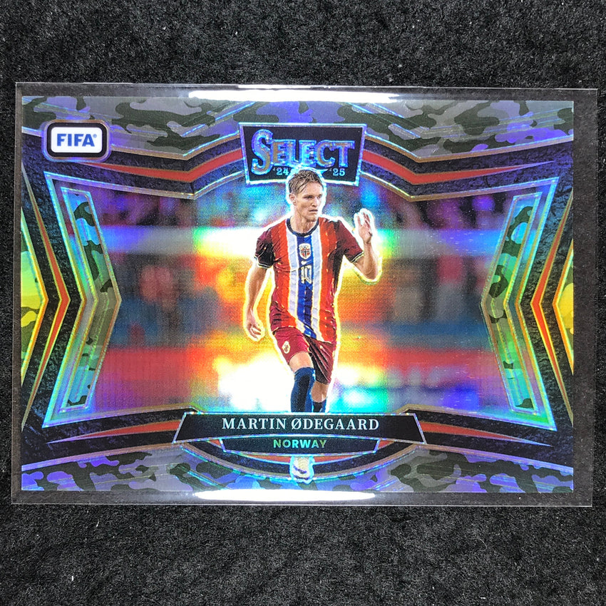 2024-25 Select FIFA MARTIN ODEGAARD Field Level Camo /135 #238