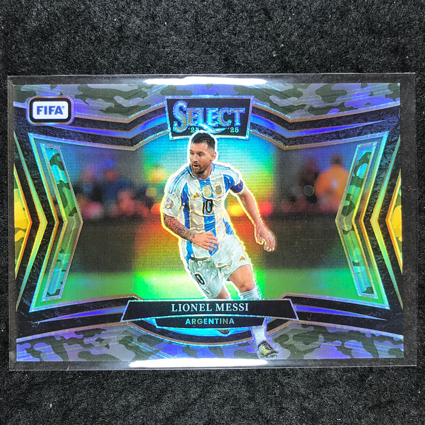 2024-25 Select FIFA LIONEL MESSI Field Level Camo /135 #244