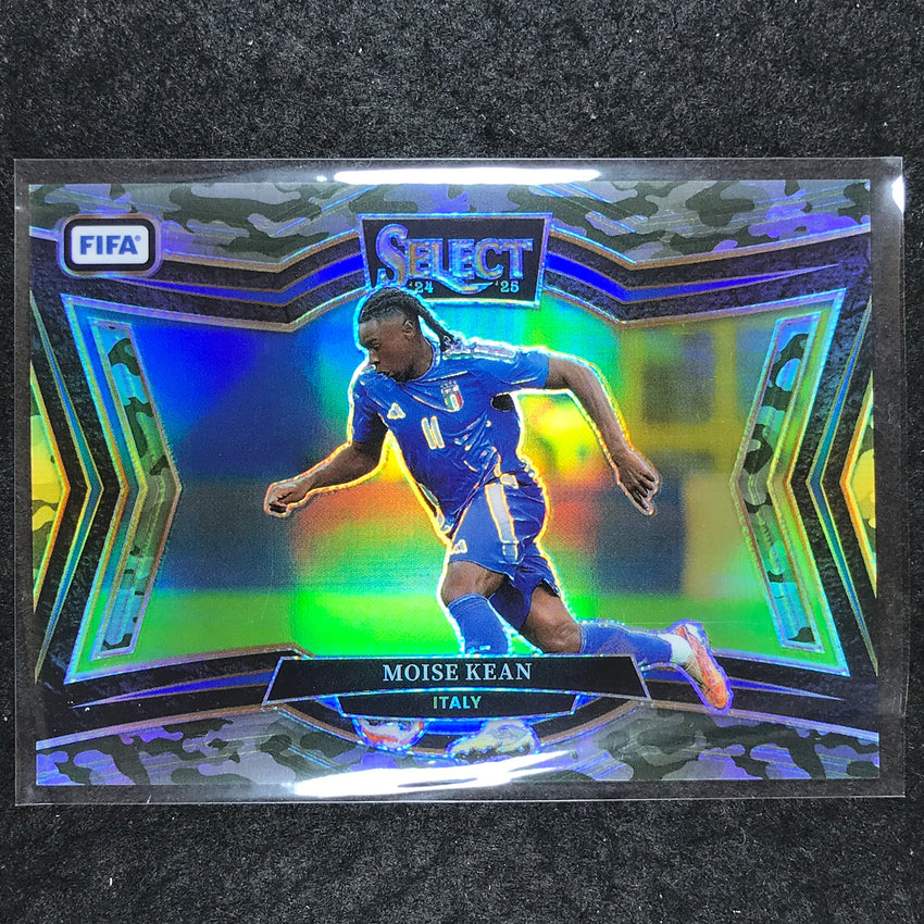 2024-25 Select FIFA MOISE KEAN Field Level Camo /135 #245