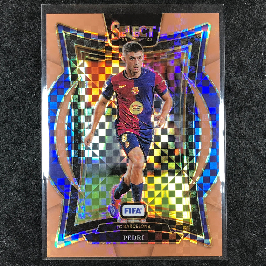 2024-25 Select FIFA PEDRI Terrace Bronze Checker 5/75 #5