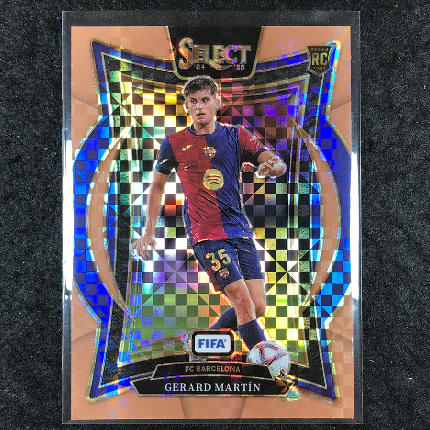 2024-25 Select FIFA GERARD MARTIN Terrace Rookie Bronze Checker 52/75 #6