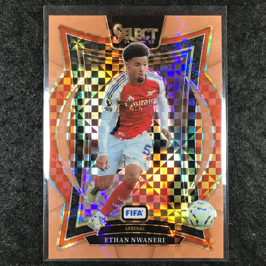 2024-25 Select FIFA ETHAN NWANERI Terrace Bronze Checker 15/75 #12