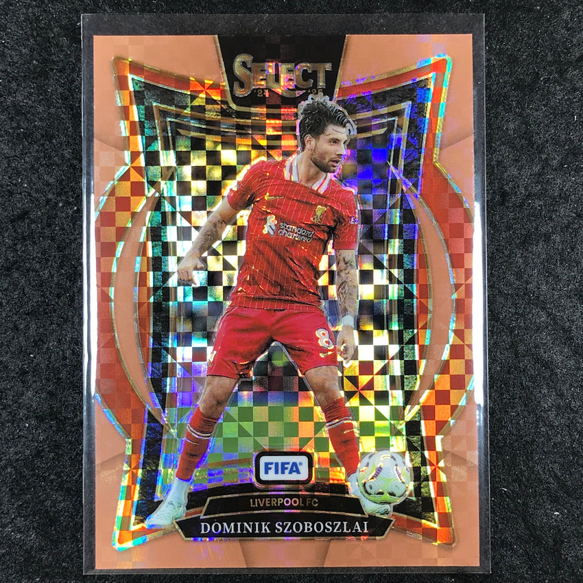 2024-25 Select FIFA DOMINIK SZOBOSZLAI Terrace Bronze Checker 32/75 #21