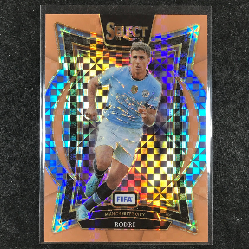 2024-25 Select FIFA RODRI Terrace Bronze Checker 29/75 #25