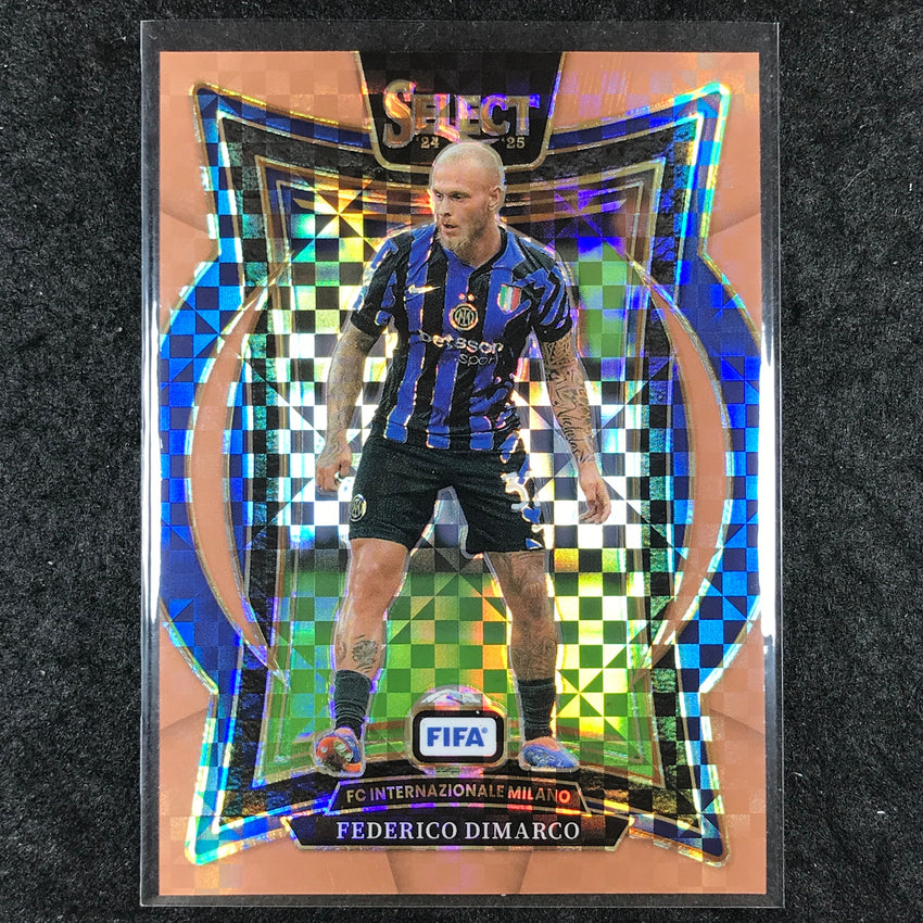 2024-25 Select FIFA FEDERICO DIMARCO Terrace Bronze Checker 59/75 #37