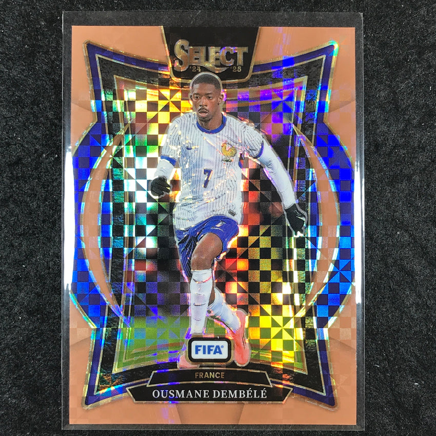 2024-25 Select FIFA OUSMANE DEMBELE Terrace Bronze Checker 27/75 #70