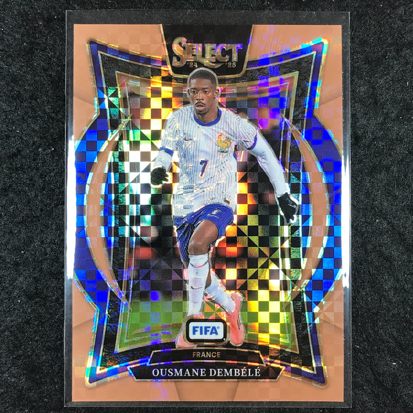 2024-25 Select FIFA OUSMANE DEMBELE Terrace Bronze Checker 16/75 #70
