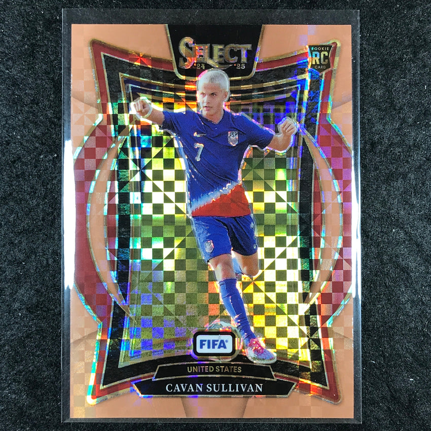 2024-25 Select FIFA CAVAN SULLIVAN Terrace Rookie Bronze Checker 31/75 #98