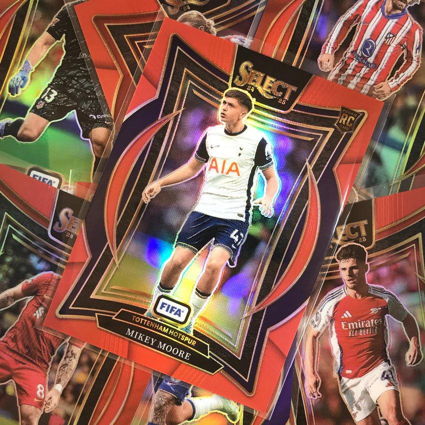 2024-25 Select FIFA MIKEY MOORE Terrace Rookie Red #28