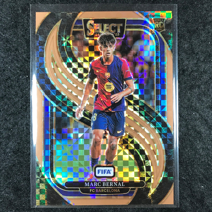 2024-25 Select FIFA MARC BERNAL Mezzanine Rookie Bronze Checker 47/75 #108