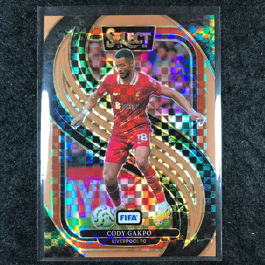 2024-25 Select FIFA CODY GAKPO Mezzanine Bronze Checker 57/75 #122