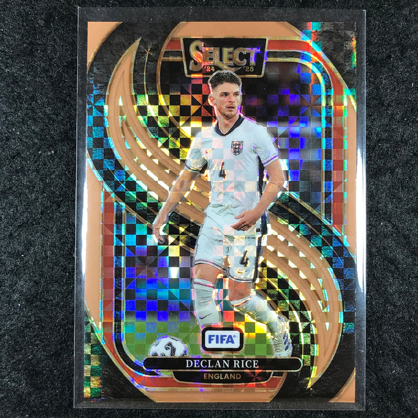 2024-25 Select FIFA DECLAN RICE Mezzanine Bronze Checker 15/75 #167