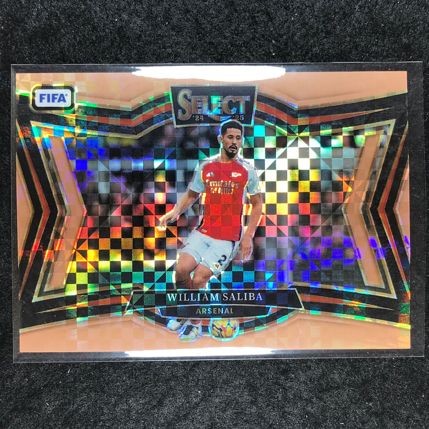 2024-25 Select FIFA WILLIAM SALIBA Field Level Bronze Checker 58/75 #222