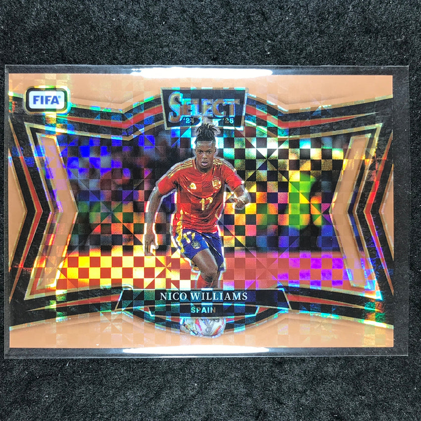 2024-25 Select FIFA NICO WILLIAMS Field Level Bronze Checker 43/75 #227