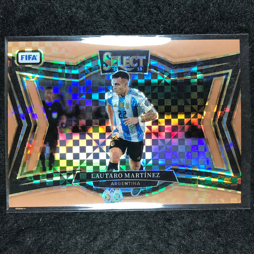 2024-25 Select FIFA LAUTARO MARTINEZ Field Level Bronze Checker 57/75 #231