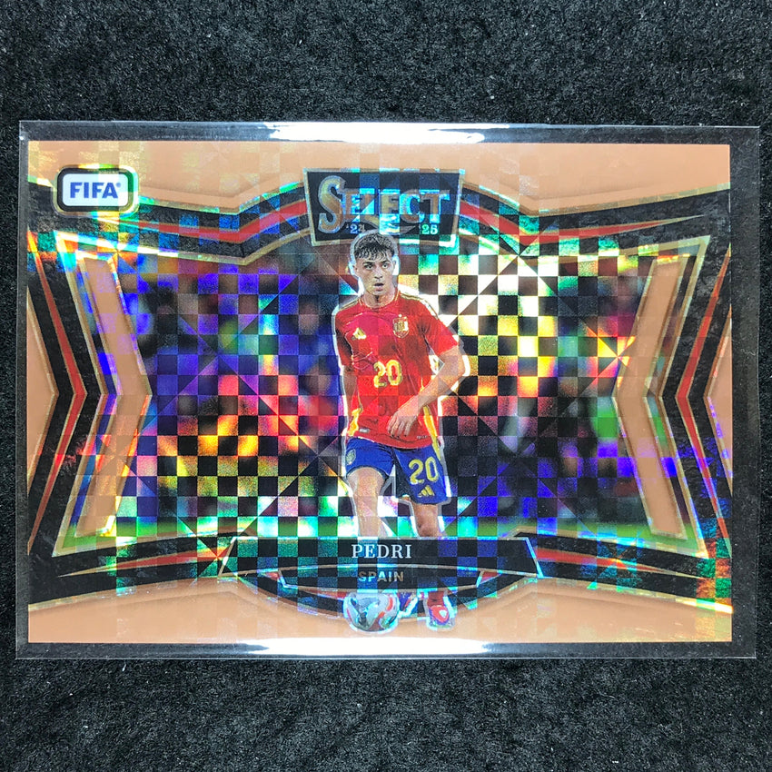 2024-25 Select FIFA PEDRI Field Level Bronze Checker 25/75 #235