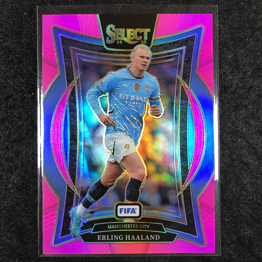 2024-25 Select FIFA ERLING HAALAND Terrace Pink 12/59 #23