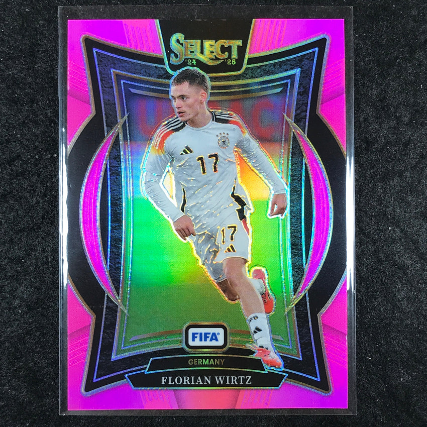 2024-25 Select FIFA FLORIAN WIRTZ Terrace Pink 32/59 #78