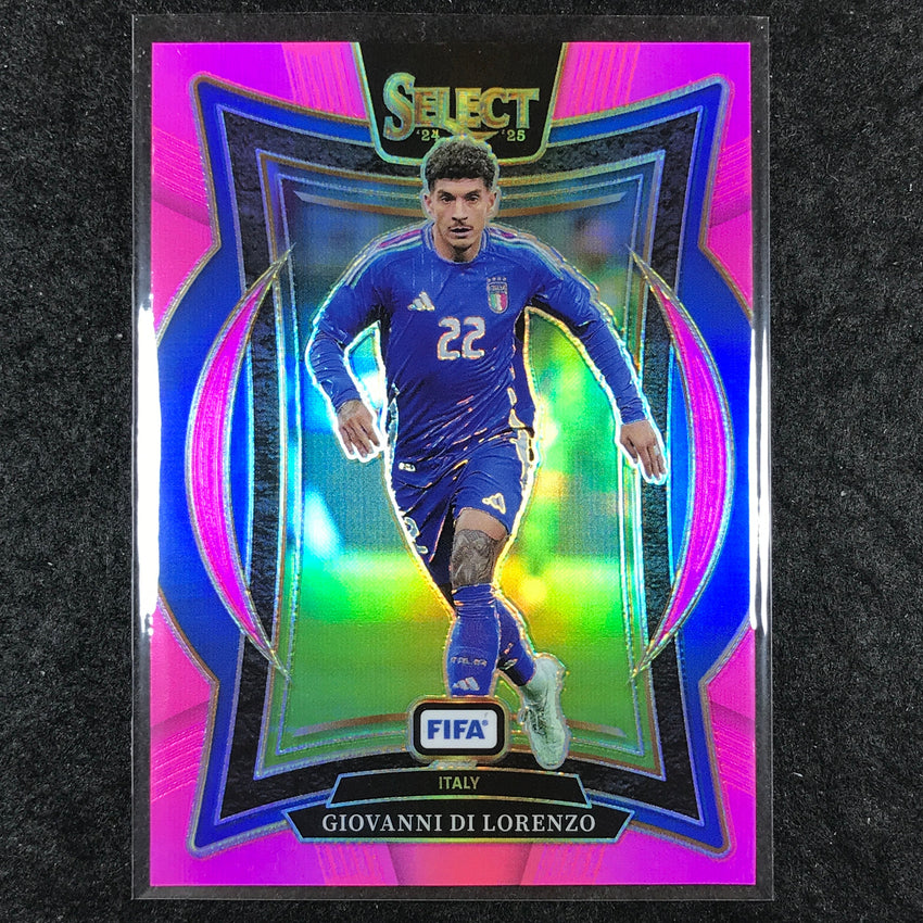 2024-25 Select FIFA GIOVANNI DI LORENZO Terrace Pink 28/59 #87