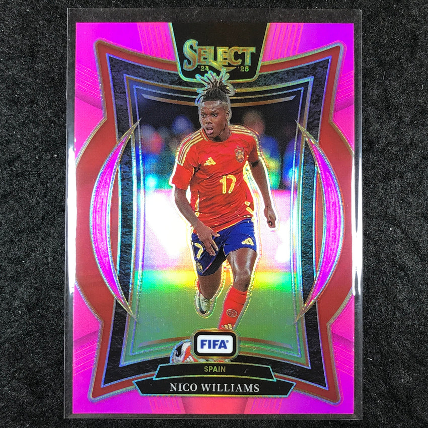 2024-25 Select FIFA NICO WILLIAMS Terrace Pink 41/59 #90