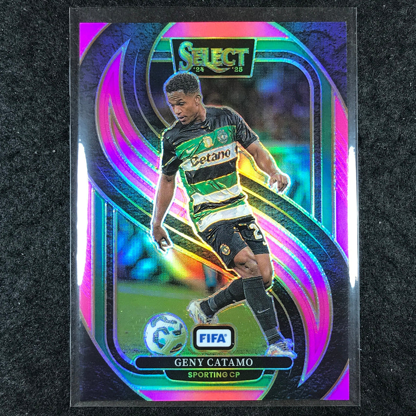 2024-25 Select FIFA GENY CATAMO Mezzanine Pink 25/59 #144