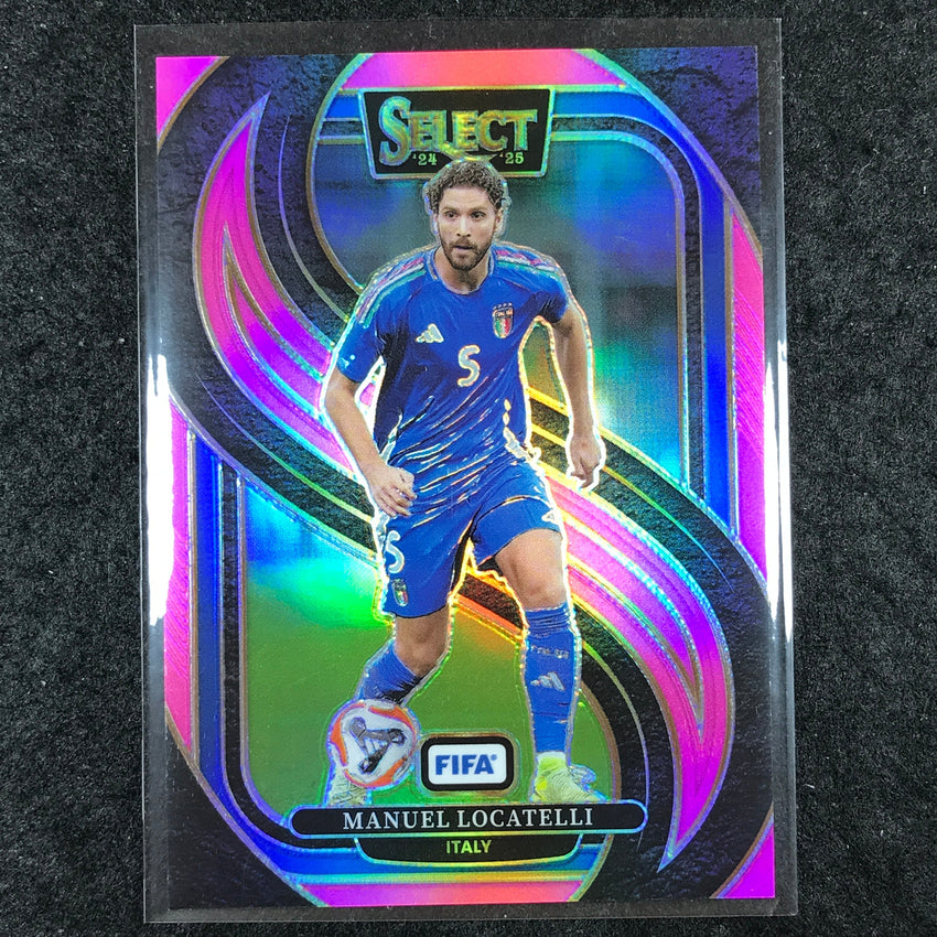 2024-25 Select FIFA MANUEL LOCATELLI Mezzanine Pink 1/59 #186