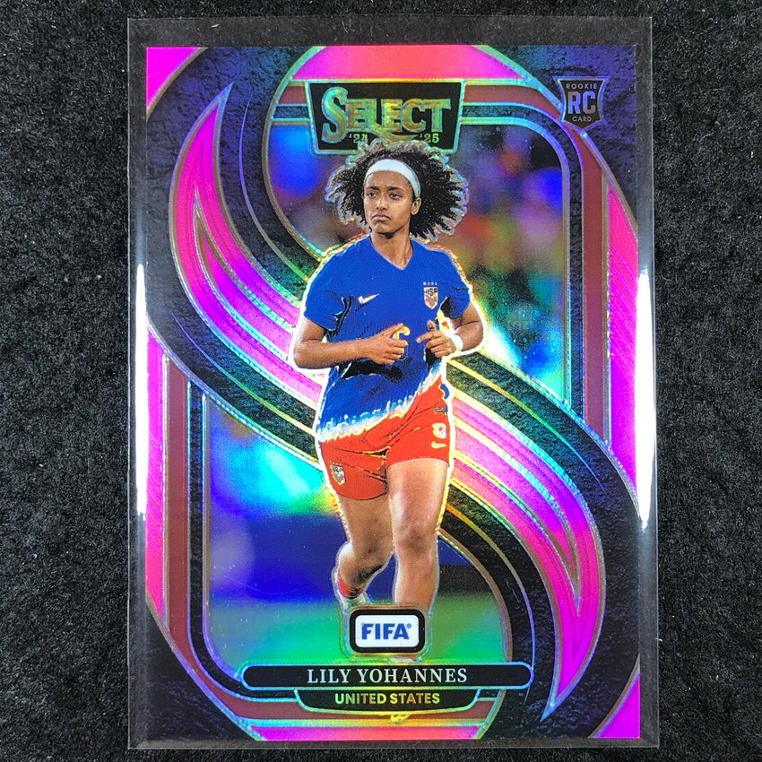 2024-25 Select FIFA LILY YOHANNES Mezzanine Rookie Pink 16/59 #194