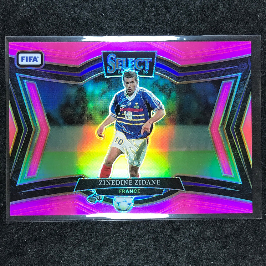 2024-25 Select FIFA ZINEDINE ZIDANE Field Level Pink 33/59 #249