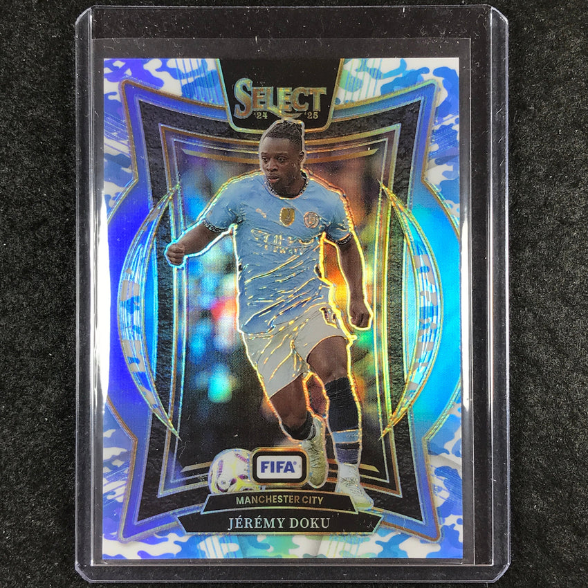 2024-25 Select FIFA JEREMY DOKU Terrace Winter Camo 30/30 #24