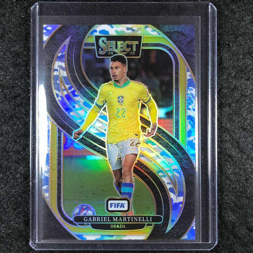 2024-25 Select FIFA GABRIEL MARTINELLI Mezzanine Winter Camo 15/30 #164
