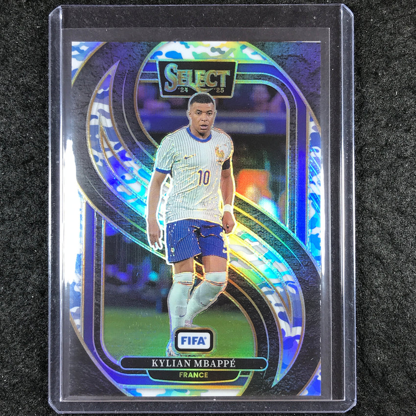 2024-25 Select FIFA KYLIAN MBAPPE Mezzanine Winter Camo 12/30 #169