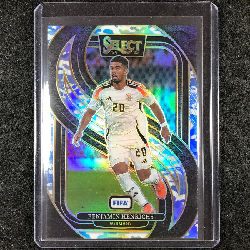 2024-25 Select FIFA BENJAMIN HENRICHS Mezzanine Winter Camo 6/30 #177
