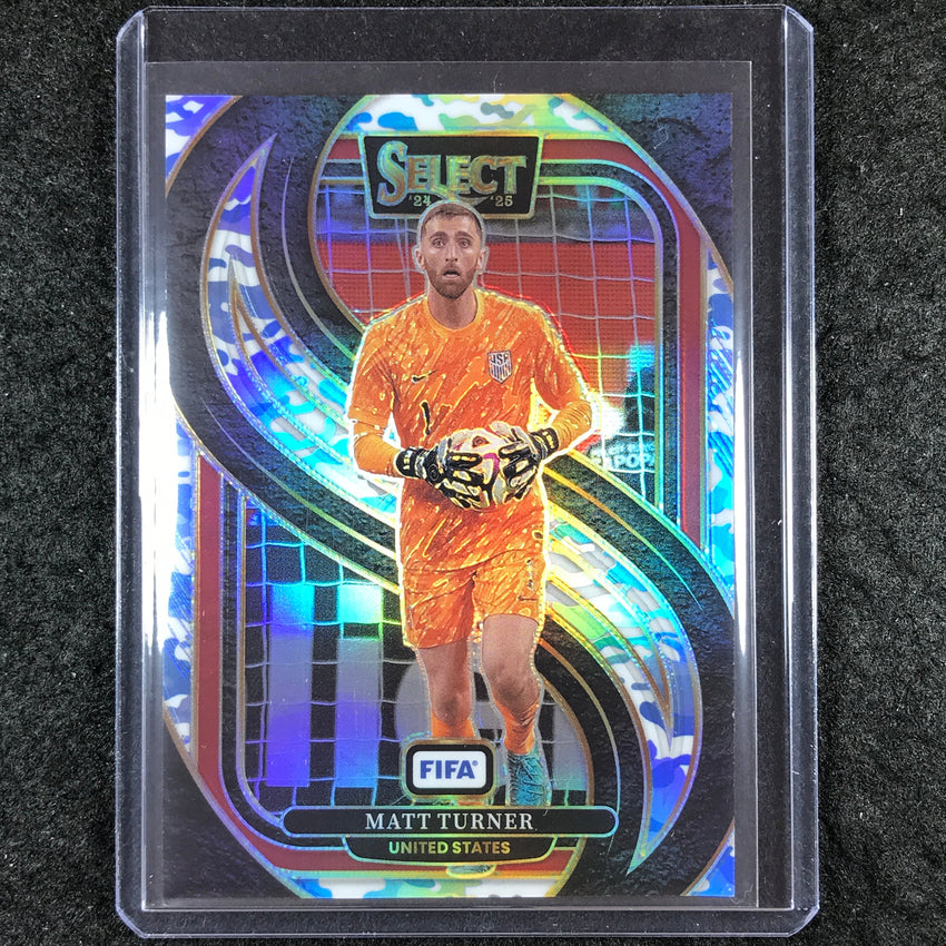 2024-25 Select FIFA MATT TURNER Mezzanine Winter Camo 22/30 #197
