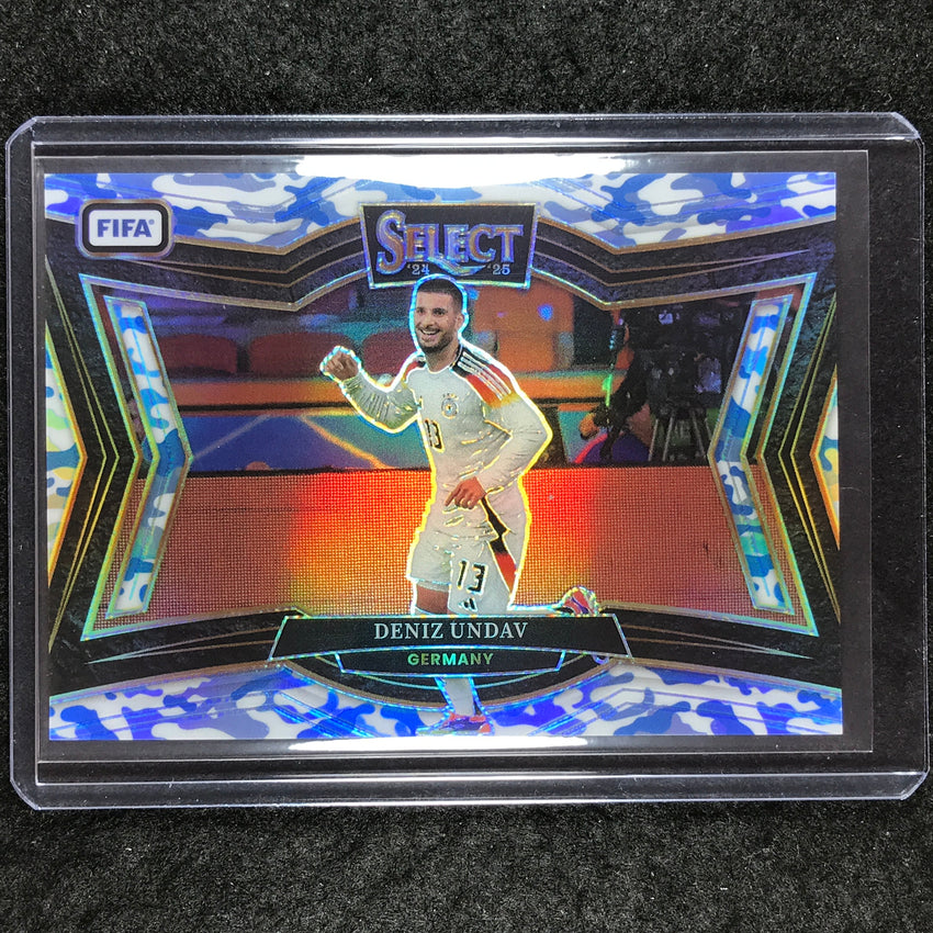 2024-25 Select FIFA DENIZ UNDAV Field Level Winter Camo 6/30 #204
