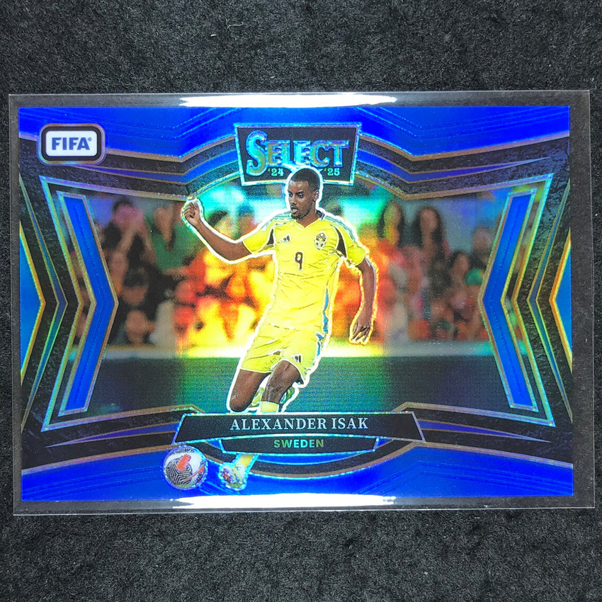 2024-25 Select FIFA ALEXANDER ISAK Field Level Blue #224