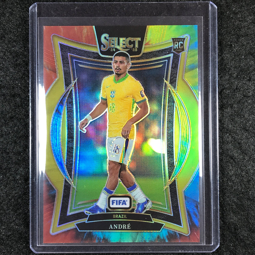 2024-25 Select FIFA ANDRE Terrace Rookie Tie-Dye 7/25 #64