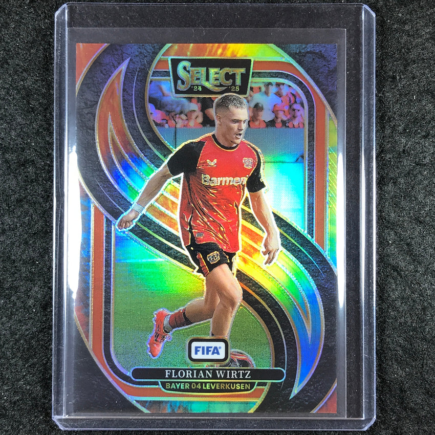 2024-25 Select FIFA FLORIAN WIRTZ Mezzanine Tie-Dye 8/25 #129
