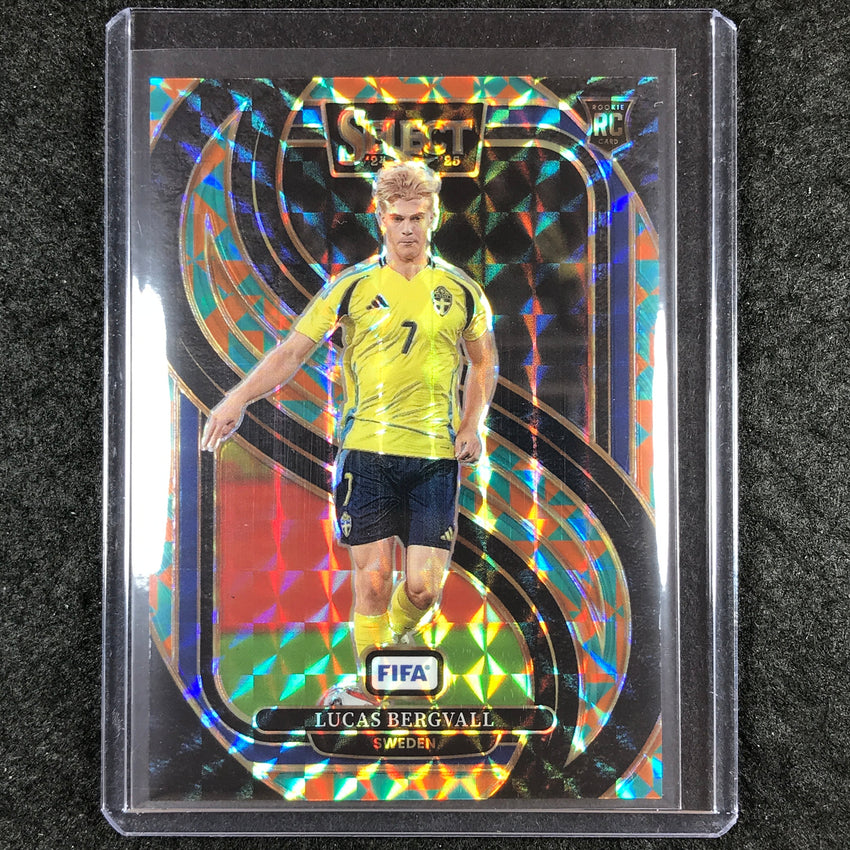 2024-25 Select FIFA LUCAS BERGVALL Mezzanine Rookie Tessellation 13/15 #192