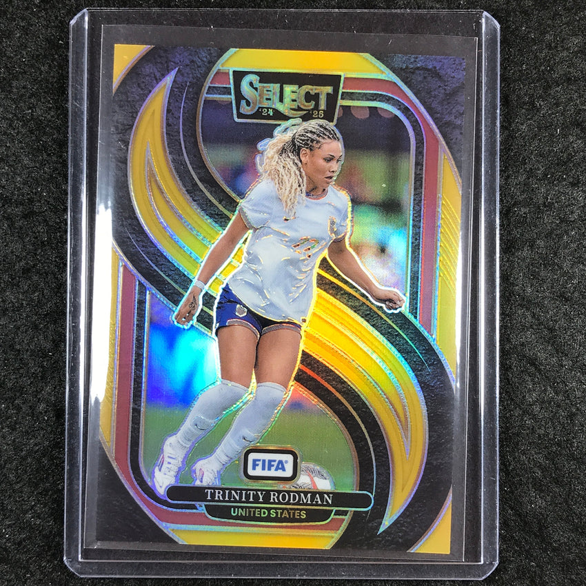 2024-25 Select FIFA TRINITY RODMAN Mezzanine Gold 3/10 #195
