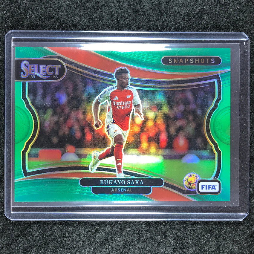2024-25 Select FIFA BUKAYO SAKA Snapshots Green 5/5 #12
