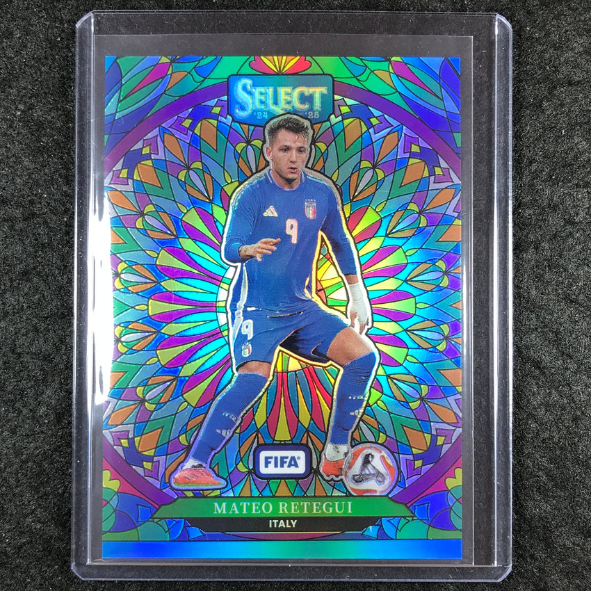 2024-25 Select FIFA MATEO RETEGUI Stained Glass SSP #7