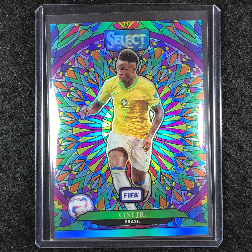 2024-25 Select FIFA VINI JR. Stained Glass SSP #9