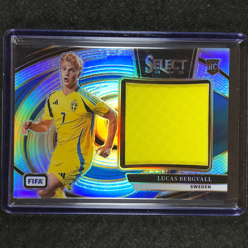 2024-25 Select FIFA LUCAS BERGVALL Jumbo Swatches Rookie Jersey Relic #LB