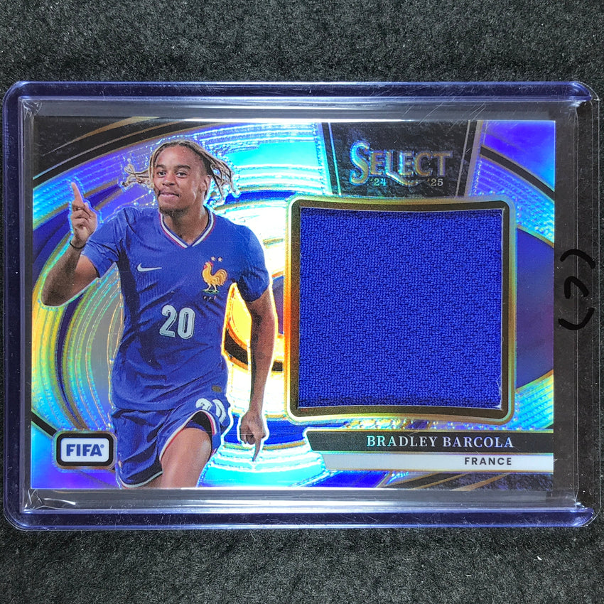 2024-25 Select FIFA BRADLEY BARCOLA Jumbo Swatches Jersey Relic #BB (C)