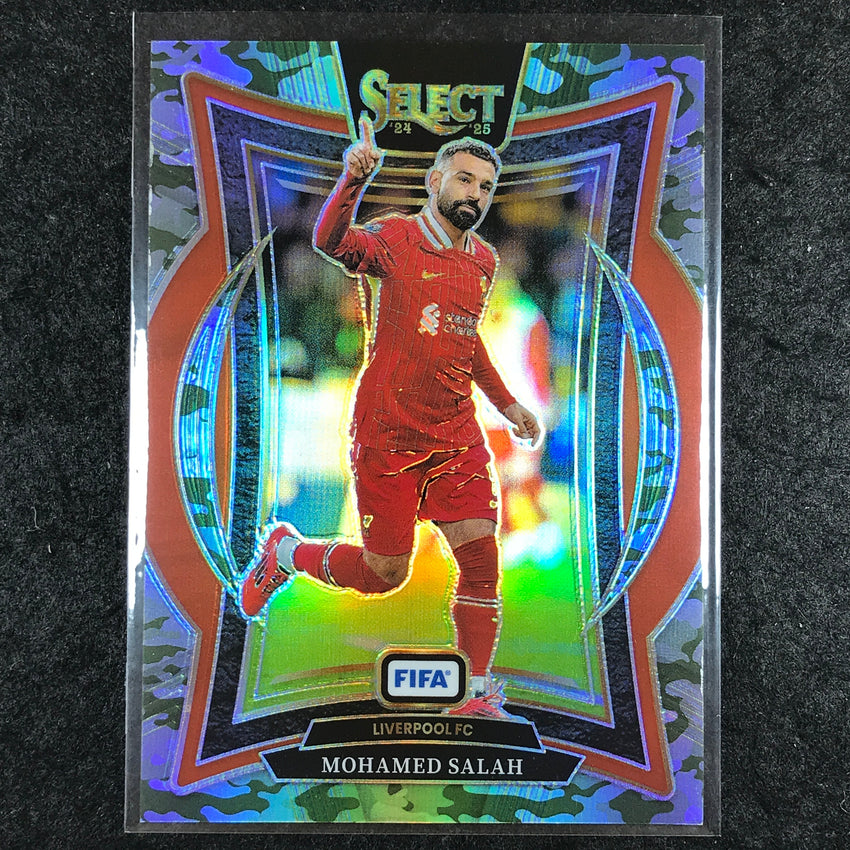 2024-25 Select FIFA MOHAMED SALAH Terrace Camo /135 #19